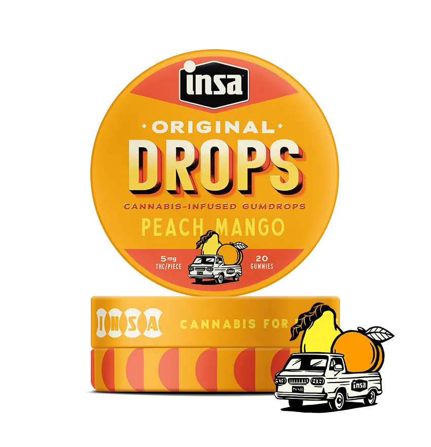 Insa Peach Mango Drops
