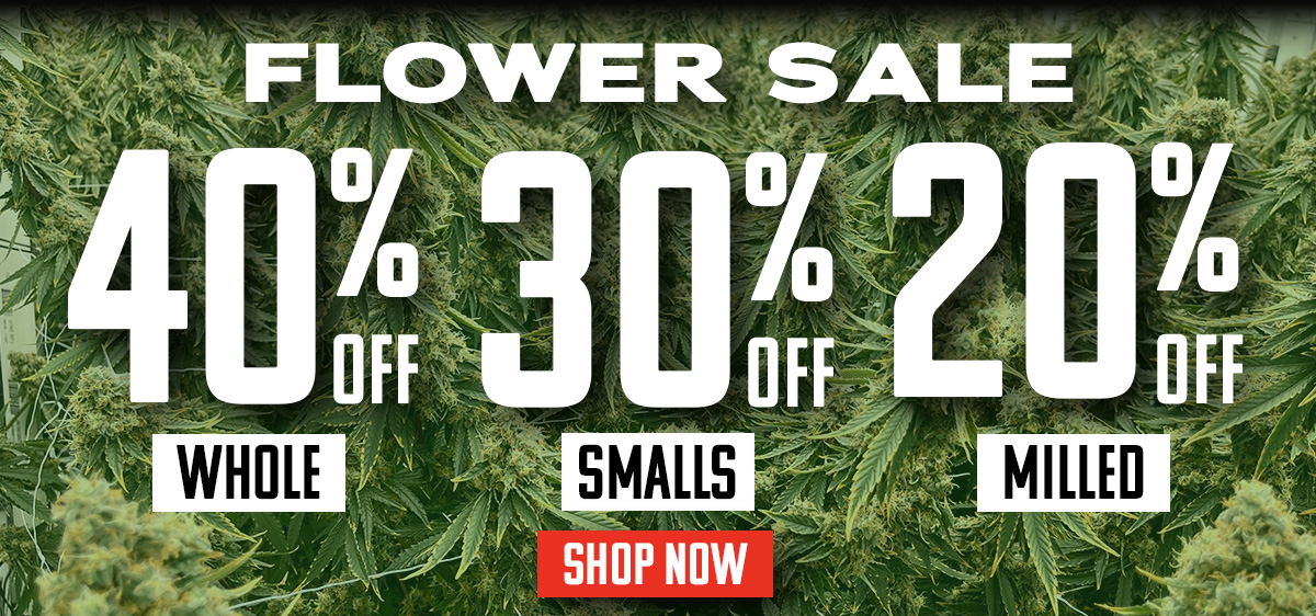 Sale 40% Off Cannabis Flower