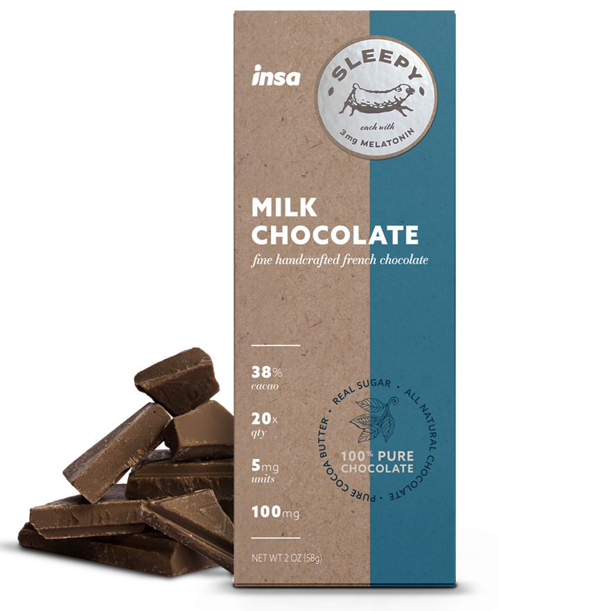 Insa Sleepy Bar Milk Chocolate