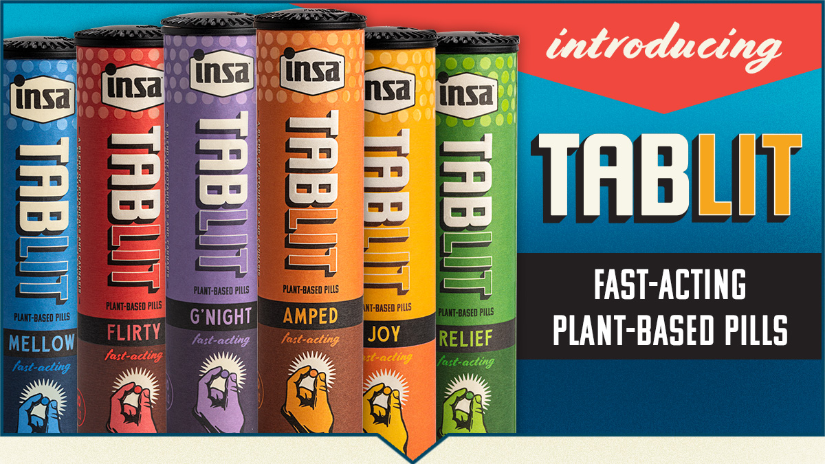 Tablit Cannabis Infused Fast Acting Plant Based Pills