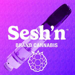 Sesh'n Vape Carts - Blue Razz