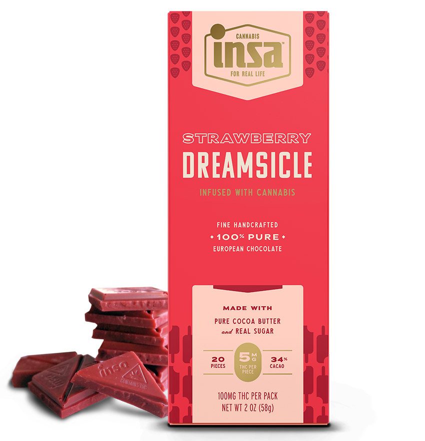 INSA Strawberry Dreamsicle Chocolate