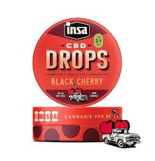 INSA Black Cherry Cannabis Drops