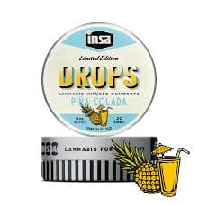 INSA Pina Colada Drops - Infused Edibles