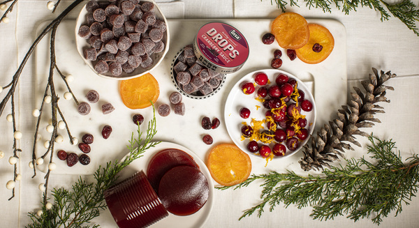 cannabis cranberry sauce drops